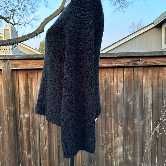 INC Black Boucle Knit Sweater - Picture 5 of 9